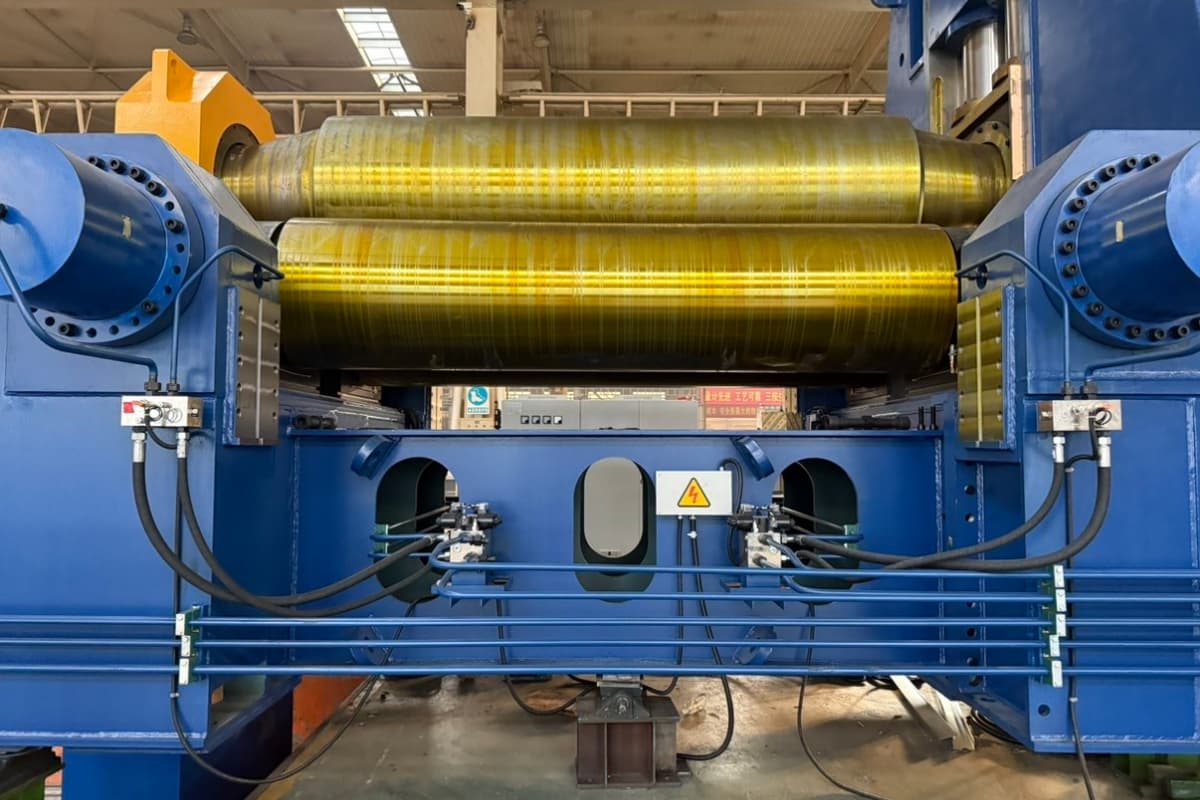 WS11KY-180×4200 CNC three-roller plate r