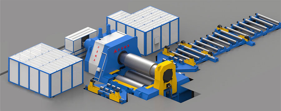 WS11KY-120×3200 CNC four-roller plate bending machine(图2)